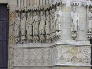Portaal van het Laatste Oordeel, kathedraal van Amiens