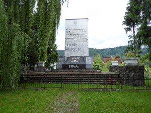 Monument ter herinnering aan de weggevoerde Joodse inwoners van Sighet  