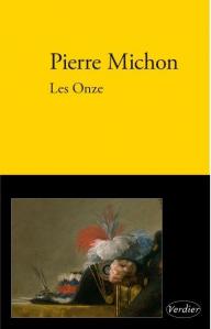 Boekomslag Pierre Michon, Les Onze